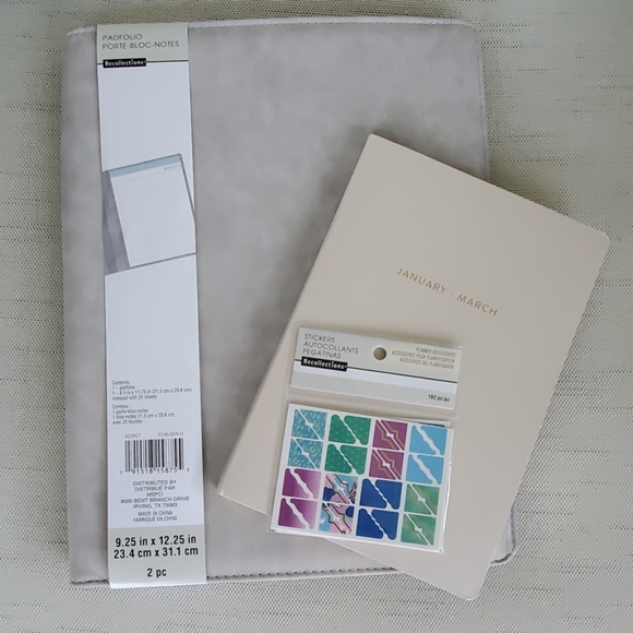 Recollections Office Recollections Padfolio Quarterly Calendar